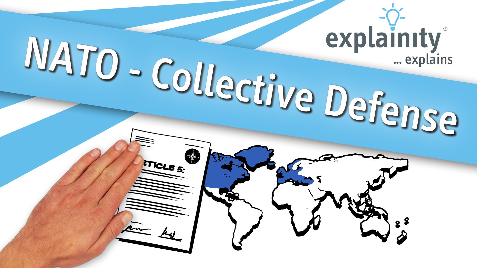 NATO Collective Defense explained explainity education project