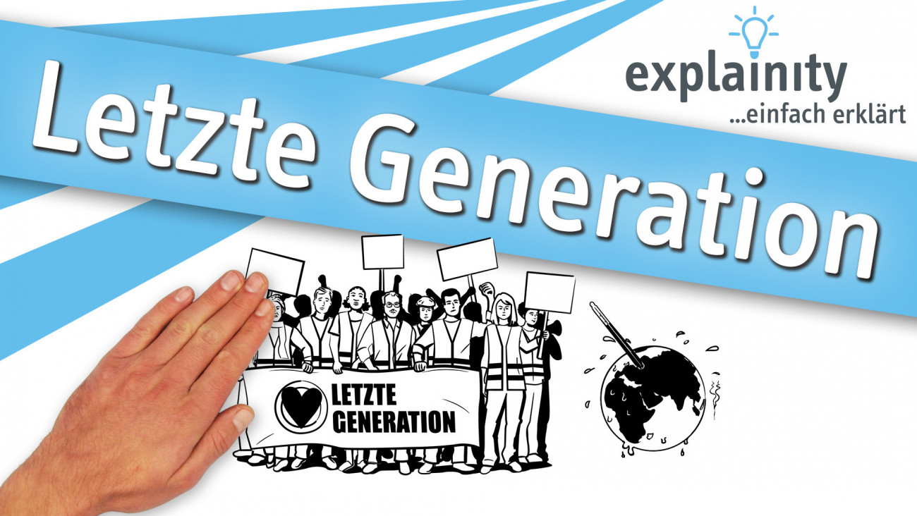 Letzte Generation 2023 Explainity Thumbnail